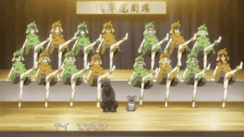 Girls Und Panzer Gup GIF