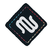 medencebag on the road kezmuves adventuring taska Sticker