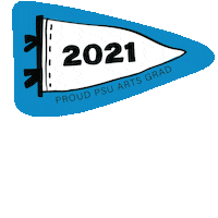 2021Pdxgrad Sticker by Portland State University