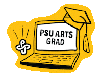 2021Pdxgrad Sticker by Portland State University