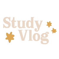 Study Vlog Sticker