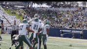 football athletics GIF by GreenWave