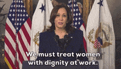 Kamala Harris International Womens Day GIF by GIPHY News