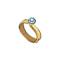 Wedding Ring Sticker by TO BE BRIDE