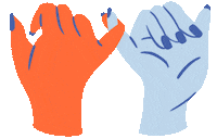 Hands Bff Sticker