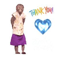 Fun Thank You Sticker