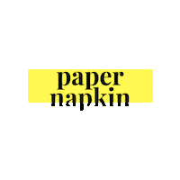 Sticker by Paper Napkin