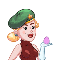 Easter Bunny Sticker by Adventure Communist