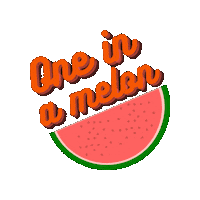 Vegan Melon Sticker by Vegetapahtumat