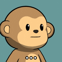 Confused Stare GIF by Wise Monkey Meme
