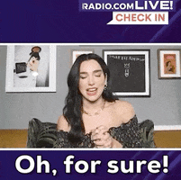 Dua Lipa Yes GIF by Audacy