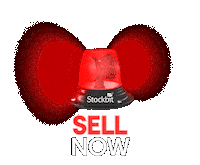 Stock Market Sell Sticker by Stockbit