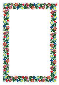 Flowers Wine Sticker