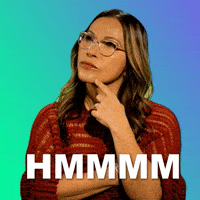 Let Me Think Yes GIF by GIPHY IRL
