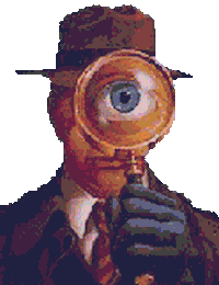 crime detective Sticker