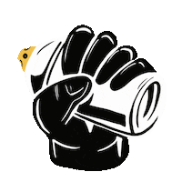 NSN997 protest spray fist streetart Sticker