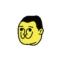 Happy Face Sticker