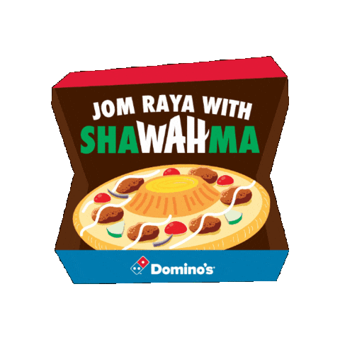 Hungry Pizza Sticker by Domino's Malaysia