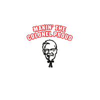 KFCNederland chicken kfc fastfood fried chicken Sticker