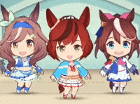 Uma Musume Pretty Derby Dancing GIF