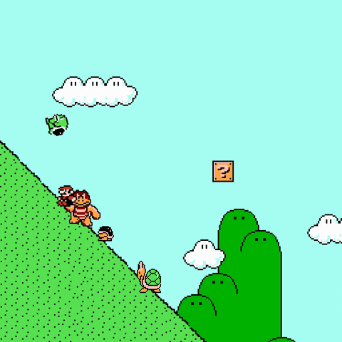 Super Mario Pixel Art GIF by PERFECTL00P