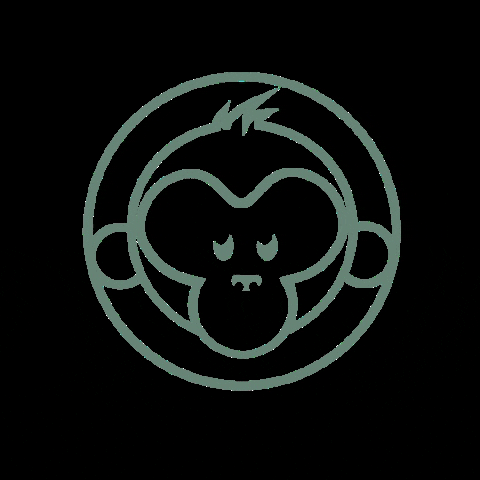 new-monkey giphygifmaker like GIF