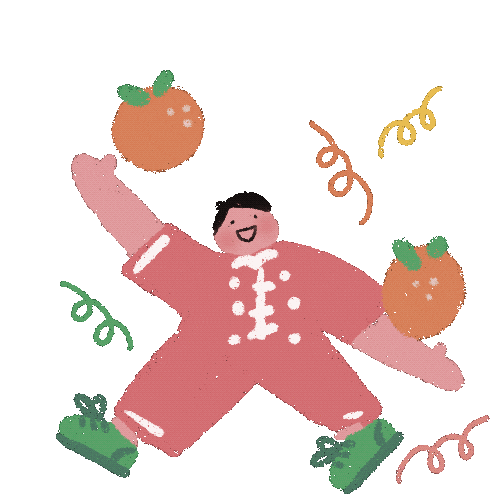 Chinese 新年快乐 Sticker