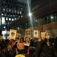 Crowd Protests Police Killing of Amir Locke in Minneapolis