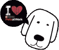 Purina_ar dog purina petsatwork purinaargentina Sticker