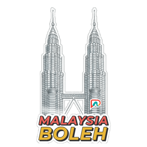 Kuala Lumpur Merdeka Sticker by Passionationco