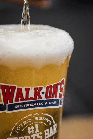 Draft Beer GIF by Walk-On's