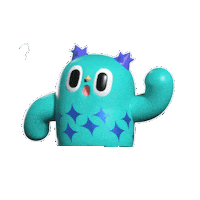 mintmon omg emoji cactus mint Sticker