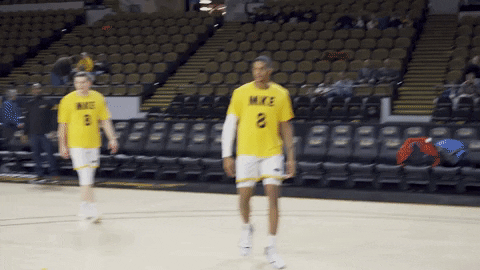 Basketball Dunk GIF by Milwaukee Panthers