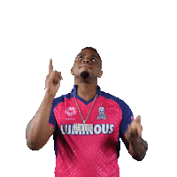 Pink Yes Sticker by Rajasthan Royals