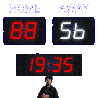56 Away Sticker
