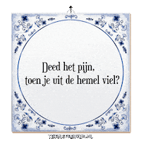 Humor Spreuk Sticker by Tegelspreuken.nl