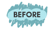 DoItOnADime clean transformation before organize Sticker