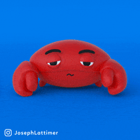 Sick Crab GIF by Joseph Lattimer