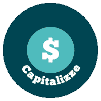 Capitalizze Sticker by Zum Social Media