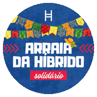 Arraiá Híbrido Sticker by Hibrido