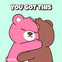 Everything Will Be Ok Hug GIF by BEARISH