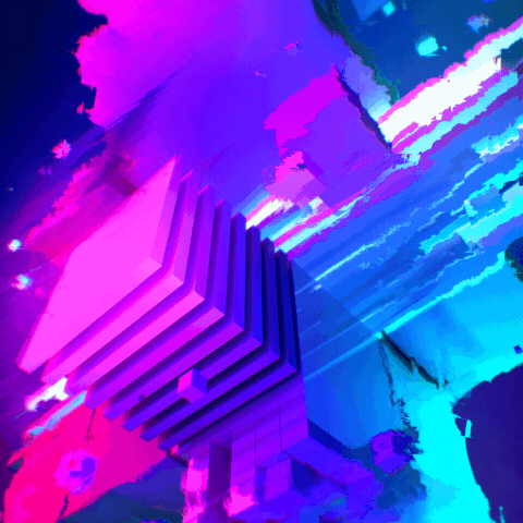 MG_MOTION giphyupload illustration glitch 3d GIF