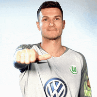 pavao pervan thumbs down GIF by VfL Wolfsburg