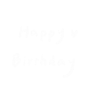 Happy Birthday Sticker