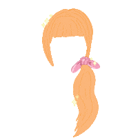 Hair Wig Sticker by Packed Party