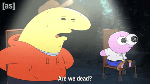 Charlie Sitting GIF by Adult Swim