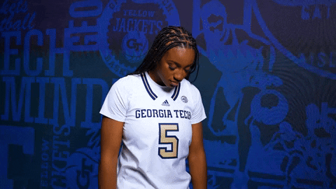 Georgia Tech Basketball GIF by Georgia Tech Yellow Jackets