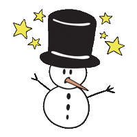 Christmas Snow Sticker