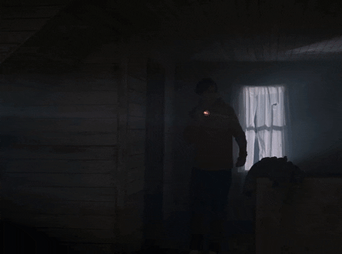 Haunted House Room GIF by NEON