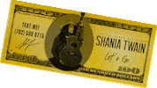 Lets Go Money Sticker by Shania Twain